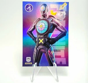 2021 Panini Fortnite Epic Holofoil Hit Man Series 3 Refractor  - Picture 1 of 12