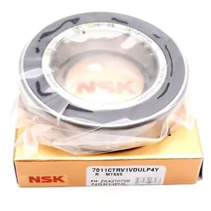 NSK 7011CTRV1VDULP4Y Rodamiento de bolas de contacto angular, identificación de ø55 mm, OD, carga de 36 kN - Imagen 1 de 4