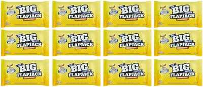 Muscle Moose Big Protein Flapjacks Bars Low Sugar SnacksMusc 100g - Golden Syrup