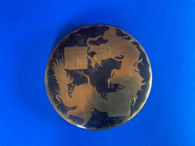 Vintage Japanese Brass Dragon Gong - Image 1 of 4