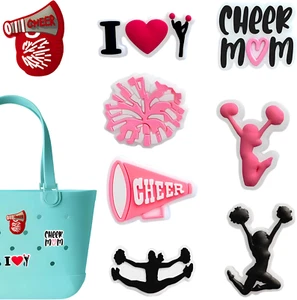 Cheer Charms for Bogg Bag Cheer -Themed Compatible with Simply Southern Beach... - Picture 1 of 6