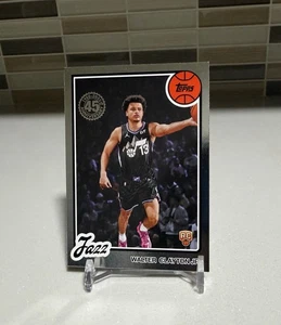 2025-26 Topps - 1980-81 Topps Baloncesto Novato Walter Clayton Jr Utah Jazz - Imagen 1 de 2