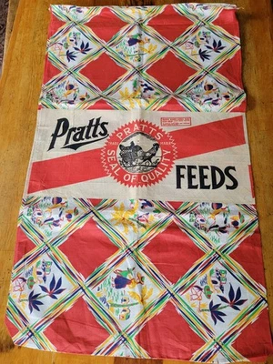 DE COLECCIÓN SACO DE ALIMENTACIÓN COMPLETO-PRATTS FEEDS etiqueta Novedad Mexicana Figura Animal Publicidad Foto 1 de 4