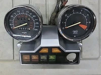 1986 Honda VT 1100 C Shadow Speedometer & Tachometer Dash Dashboard Assemblies - Image 1 of 4
