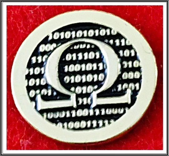 Israel IDF Intelligence Force Offensive Cyber ​​Unit gilded pin badge - Image 1 of 1