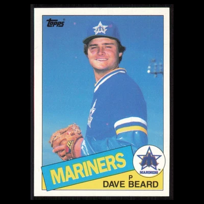 Dave Beard #232 1985 Topps Seattle Mariners Baseball Card MLB NM - Image 1 of 3