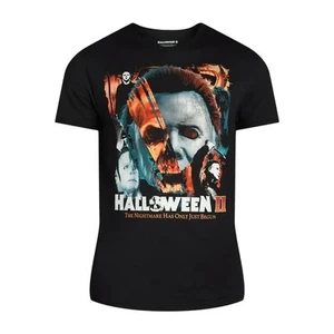 Halloween Michael Myers Para hombres TALLA M 38-40 Camiseta Gráfica ACOLOR NEGRO NUEVO - Imagen 1 de 9