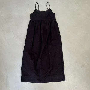 Free People Full Bloom Tie Back Midi Dress. Black. Medium. - Picture 1 of 7