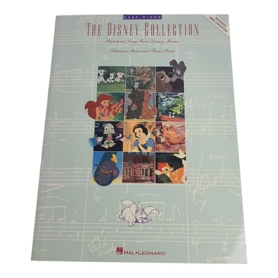 The Disney Collection: Best Loved Songs - Easy Piano Paperback Hal Leonard 1992 - Imagem 1 de 4