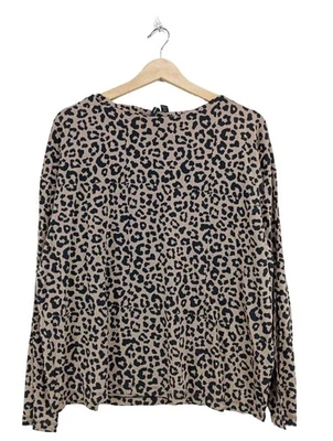 VERO MODA Manga larga Mujeres Camisa Talla EU 42 marrón-negro look casual - Imagen 1 de 4