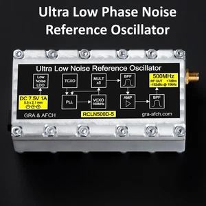 RCLN500D-5 500 MHz Ultra Low Phase Noise Reference Oscillator -152 dBc/Hz @10kHz - Picture 1 of 3