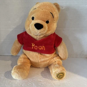 Authentic Disney Store - Winnie The Pooh - POOH - 14” Plush Bear - Picture 1 of 6