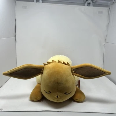 Pokemon Sleeping Eevee Plush 18 Inch - Image 1 of 4