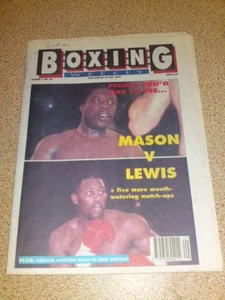 BOXING WEEKLY - MASON LEWIS - 24 July 1990 - Picture 1 of 1
