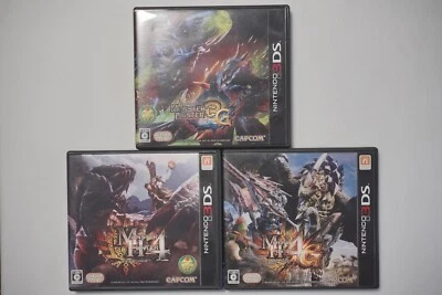 Nintendo 3DS Monster Hunter 3G 4 4G Japón juego vendedor de EE. UU. Foto 1 de 3