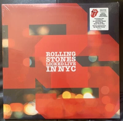 Licked Live in Nyc [White Vinyl] by The Rolling Stones (Record, 2022) Sealed - Image 1 of 2