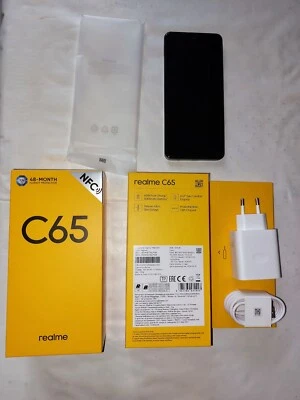 REALME C65 4G 8GB RAM 256GB 6,67 STARLIGHT BLACK 5000MA DUAL SIM NO BRAND  - Immagine 1 di 2