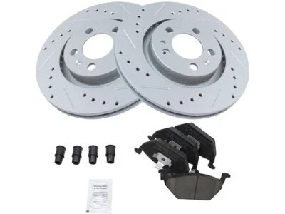 Комплект переднего тормозного колодки и ротора для Volkswagen Jetta 2000-2005 годов выпуска 81766YFQT 2004 2003 - Изображение 1 из 2