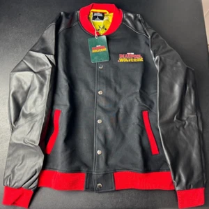 Disney Marvel Studios Deadpool & Wolverine Varsity Style Jacket - Size L Large - Picture 1 of 8