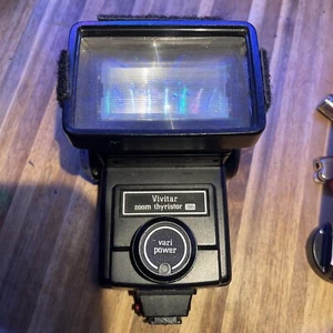 Vivitar 285-HV Zoom Thyristor Shoe Mount Flash AO4045386 - Picture 1 of 7