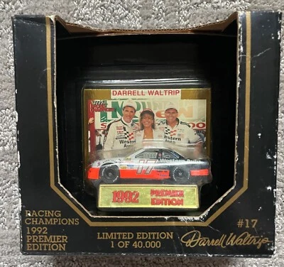 1992 NASCAR Racing Champions Premier Edition Die Cast Car #17 Waltrip 1:64 - Image 1 of 2