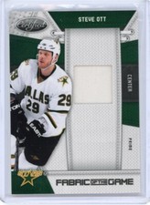 2010-11 Certified Fabric of the Game Jersey Prime #SO Steve Ott /25 *S6314