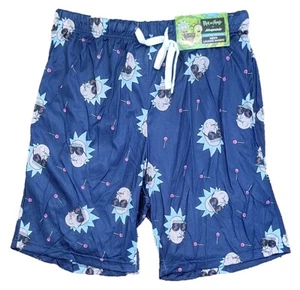 Aeropostale Rick And Morty Rick's Herren Lounge Shorts Limited Edition, Navy - Bild 1 von 1
