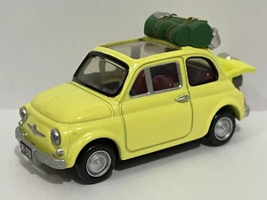 Lupin III Tomica Fiat 500 Premium unlimited The Castle of Cagliostro Takara Tomy - Picture 1 of 3