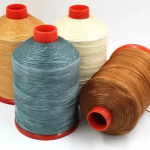 16 Strand Heavy Duty Strong Braided Wax Leather Thread 1mmCraft Handmade Yarn - Picture 1 of 29