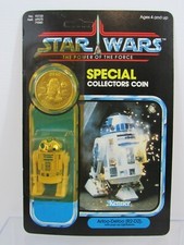 Vintage Star Wars 1985 POTF R2-D2 w  Pop-Up Light Saber Unpunched MOC  Pg146C