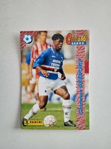 FUSSBALLKARTE 96 PANINI 1995/96 CLARENCE SEEDORF SAMPDORIA Nr. 89 - Bild 1 von 2