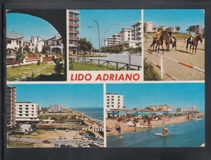 Cartolina Lido Adriano VEDUTINE HF494 - Picture 1 of 1
