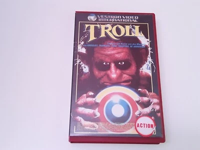 Troll 1986 VHS German PAL Vestron Video Großbox John Carl Buechler Noah Hathaway - Bild 1 von 4
