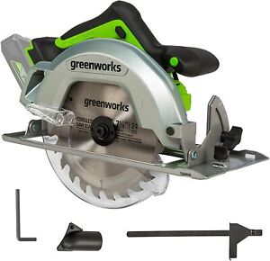 Greenworks Tools 24V Akku Kreissäge 185mm Sägeblattdurchmesser 4500RPM