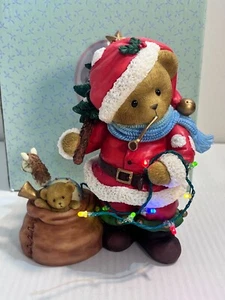 Cherished Teddies 2008 entrega especial de Chrislove Santa estatuilla San Nick - Imagen 1 de 8