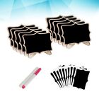 10 Mini Chalkboards with Stand for School, Wedding, Party Decor-RP