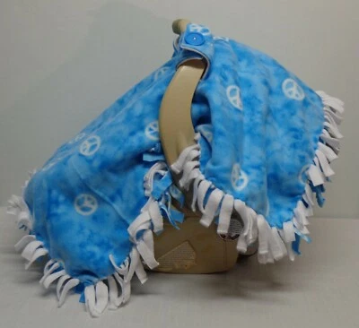 Símbolo de 60 piezas/vellón blanco bebé/toldo asiento de coche bebé/tienda/cubierta hecha a mano Foto 1 de 4