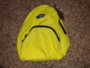 VANS Mini Backpack Lemon Tonic Got This Yellow/Black Festival Purse Bag NEW RARE - Picture 1 of 3