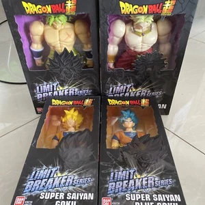 Juego de 4 Dragon Ball Bandai Limit Breaker Series ssg Super Saiyan God Goku Broly - Imagen 1 de 4