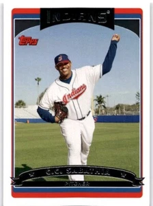 CC SABATHIA 2006 Topps #222 Cleveland Indians - Picture 1 of 2
