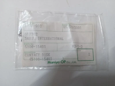 Nuevo Stock Antiguo Mamiya RB 67 Disco de Contacto Pieza # 5100 15401 Repuesto Original Foto 1 de 3