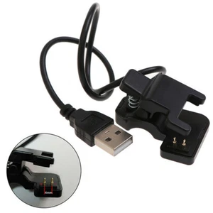 2 Pin Universal Smart Watch Charger 4mm Charging Clip Cable Cradle Dock Station - Picture 1 of 8
