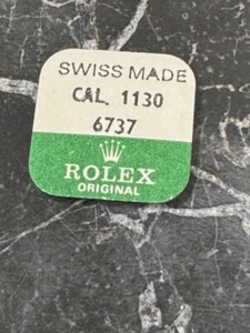 Sellado Vintage Genuino Rolex Oyster 1130 Reloj Rueda de Bobinado Parte 6738 en Paquete - Imagen 1 de 2