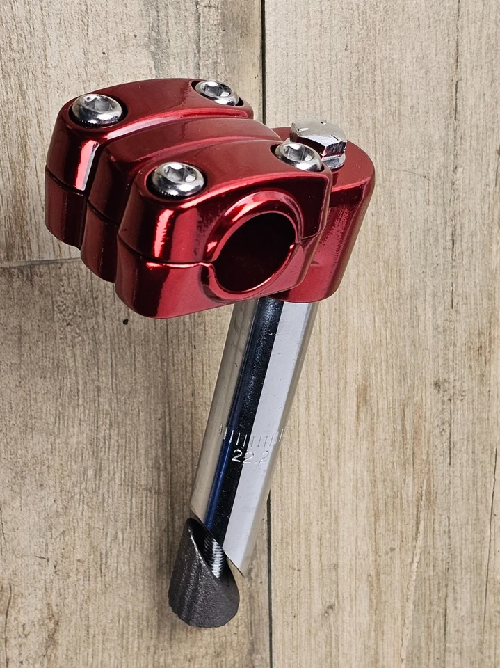 BICICLETA LIGA 13/16" 21.1MM OS BMX 4 PARAFUSOS HASTE PENA BICICLETA VINTAGE SCHWINN CRUSIER - Imagem 1 de 4