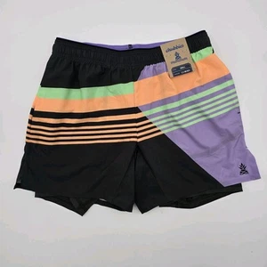 Chubbies Shorts Mens Small 5.5 Inch Orange Boxer Lined Ultimate Training Retro - Bild 1 von 19