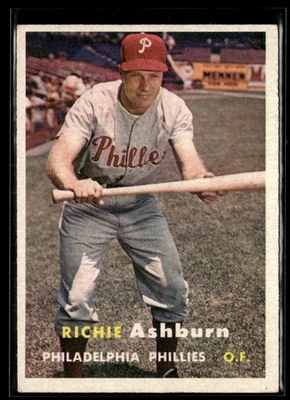 1957 Topps Richie Ashburn VG Set Break #70 - Image 1 of 2