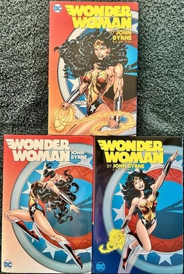 WONDER WOMAN BY JOHN BYRNE HARDCOVERS VOL 1-3 * DC COMICS * COMPLETE * DARKSEID - Image 1 of 2