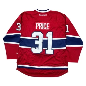 Vintage Y2K Reebok Montreal Canadiens Carey Price Red Hockey Jersey Mens XL - Picture 1 of 13