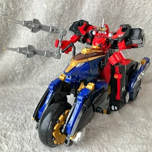 BANDAI DX Megazord Power Rangers BEAST MORPHERS Sentai Go-Busters Lion & Cheetah - Picture 1 of 17