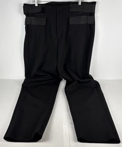 Materiale muta bagnata nero pantalone uomo 38x35 pull on elasticizzato chiusura gancio e passante - Foto 1 di 9